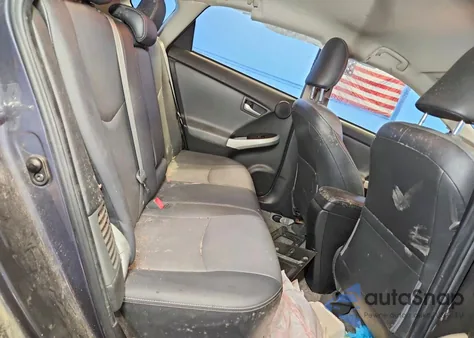 2013 Toyota Prius Four from USA, damaged, VIN JTDKN3DUXD5542224